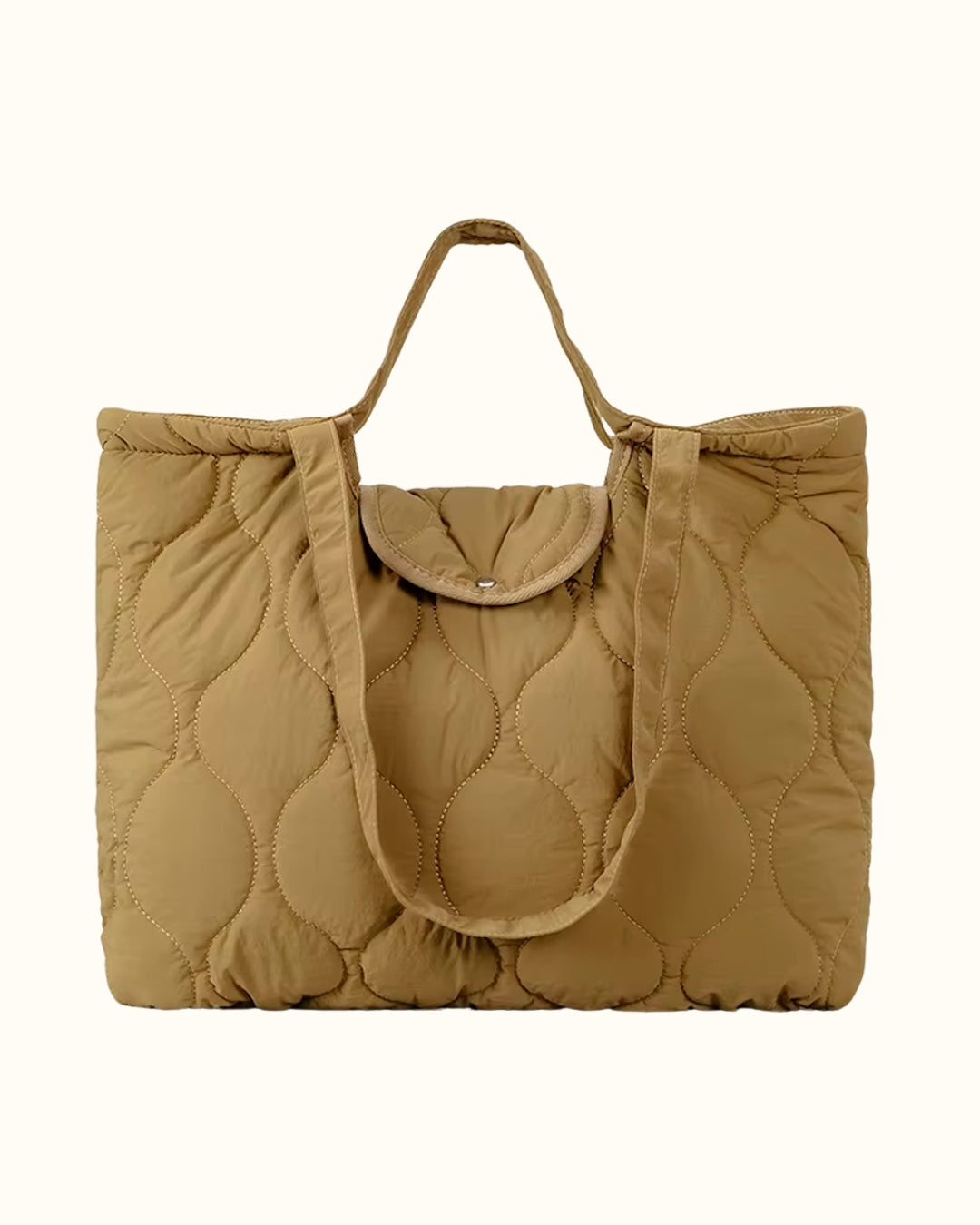 The Ripple Tote | Diaper Bag | Brown