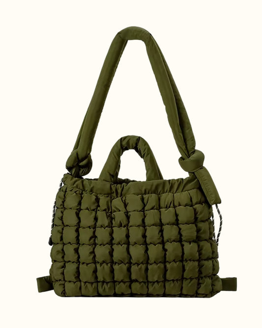 The Cloud Carryall | Diaper Bag | Army Green