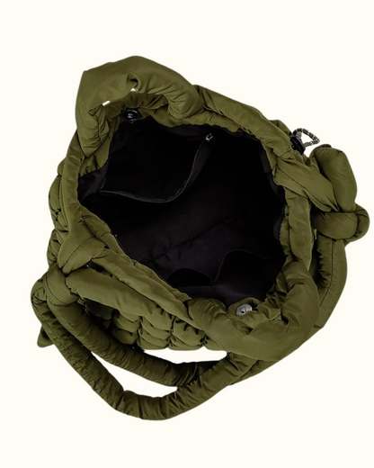 The Cloud Carryall | Diaper Bag | Army Green