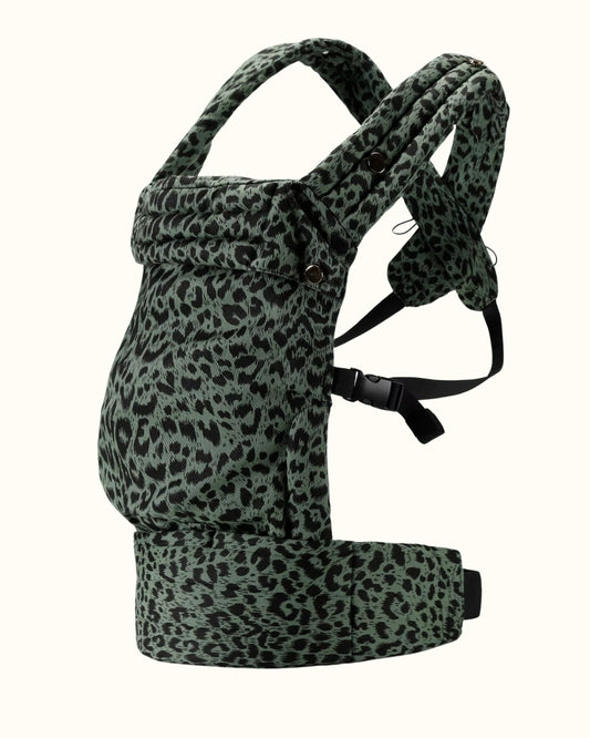 Kippling Baby Carrier | Green Leopard