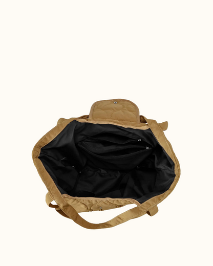 The Ripple Tote | Diaper Bag | Brown