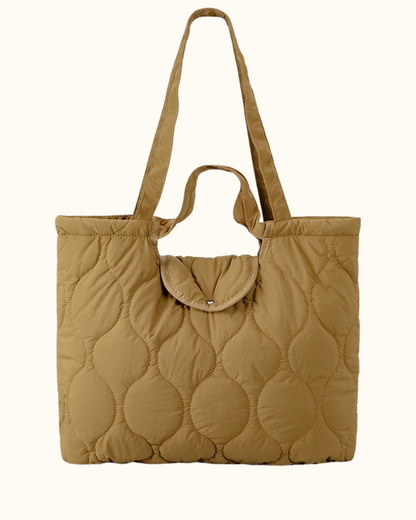 The Ripple Tote | Diaper Bag | Brown