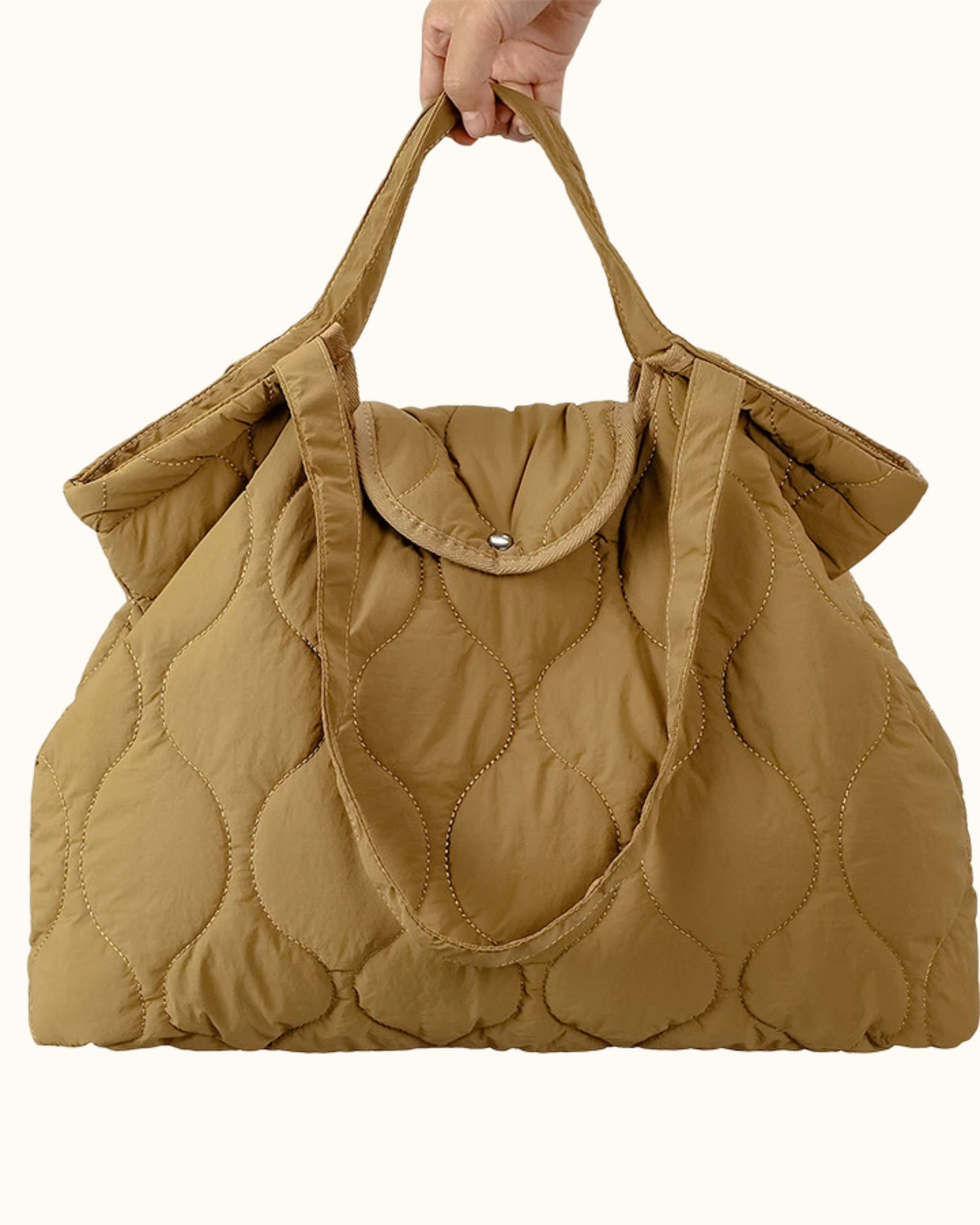 The Ripple Tote | Diaper Bag | Brown