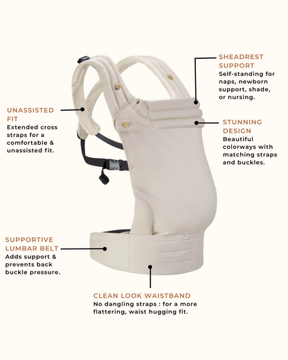 Madelaine Baby Carrier | Cream