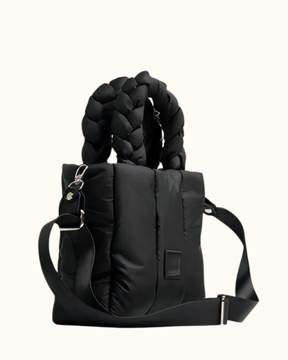 The Entwine Tote | Busy Mom Handbag | Black