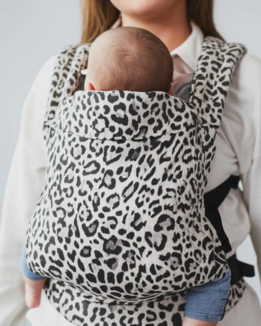Safari Baby Carrier | Grey Leopard